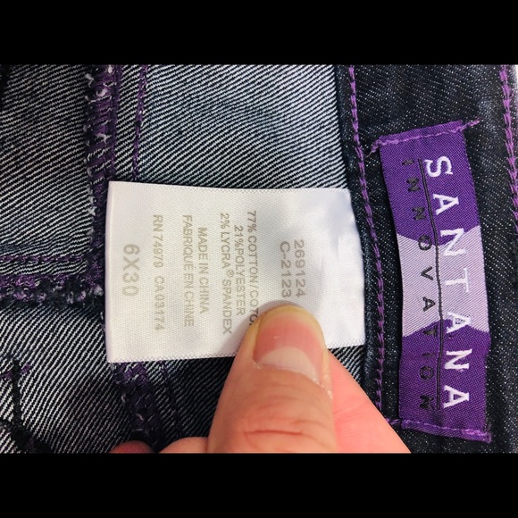 Tommy Hilfiger Santana Jeans Size 6 w/ 30 Inseam - Picture 4 of 7